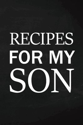 bokomslag Recipes for My Son