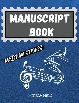 Manuscript Book Medium Staves 1