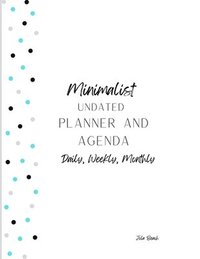 bokomslag Minimalist 12-Month Undated Planner and Agenda