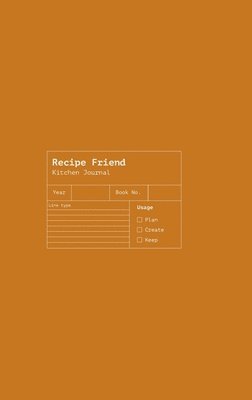 bokomslag Recipe Friend