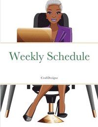 bokomslag Weekly Schedule Planner