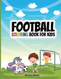 bokomslag Football Coloring Book For Kids