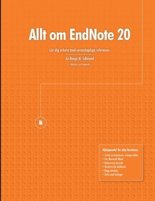 Bengt M Edhlund, Bengt M. Edhlund - Allt om EndNote 20, Häftad