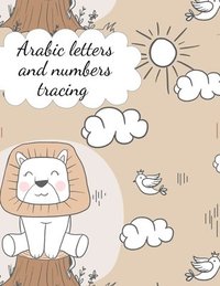 bokomslag Arabic letters and numbers tracing