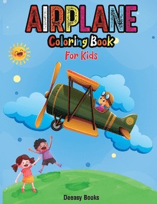 Airplane Coloring Book For Kids 1