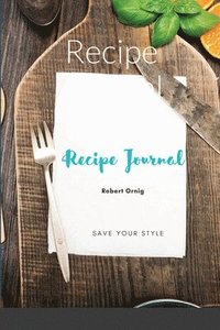 bokomslag Recipe Journal