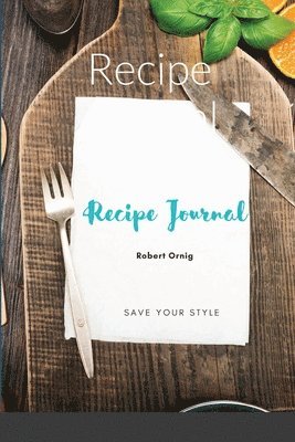 bokomslag Recipe Journal