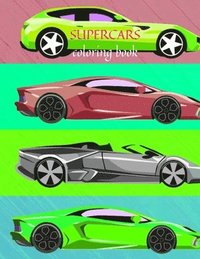 bokomslag Supecars coloring book