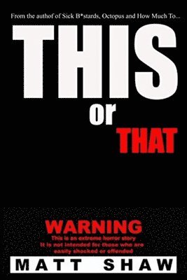 Matt Shaw - This or That, Häftad