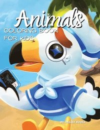 bokomslag Animals Coloring Book For Kids