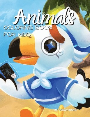 bokomslag Animals Coloring Book For Kids