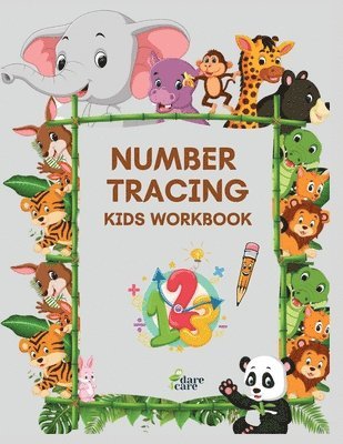 bokomslag Number Tracing Kids Workbook