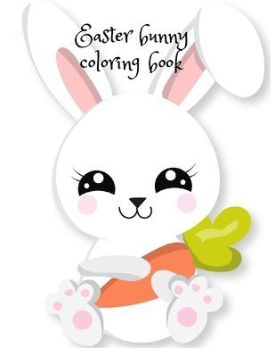 Easter bunny coloring book 1