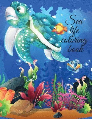 Sea life coloring book 1
