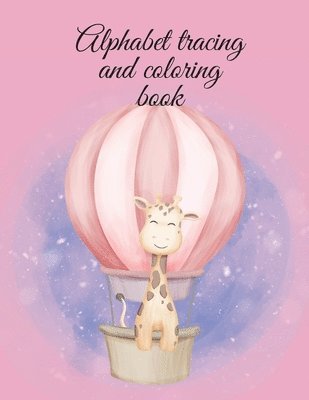 bokomslag Alphabet tracing and coloring book