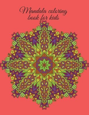 bokomslag Mandala coloring book for kids