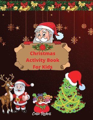 bokomslag Christmas activity book for kids