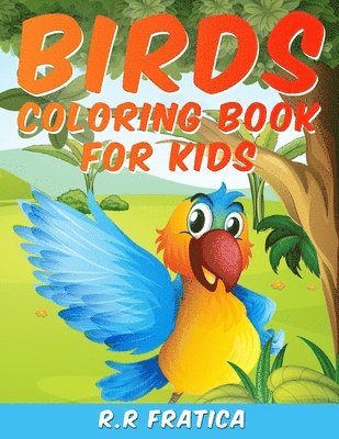 Birds coloring book for kids 1