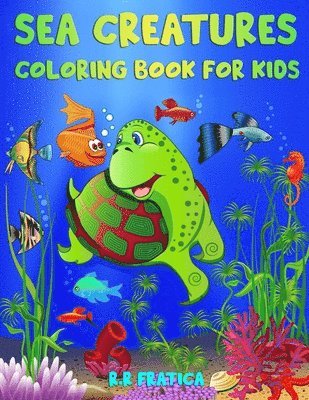 bokomslag Sea Creatures Coloring Book for Kids