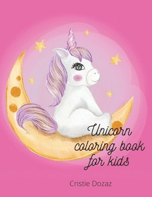 bokomslag Unicorn coloring book for kids