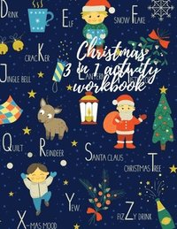bokomslag Christmas 3 in 1 activity workbook