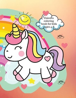 bokomslag Unicorn coloring book