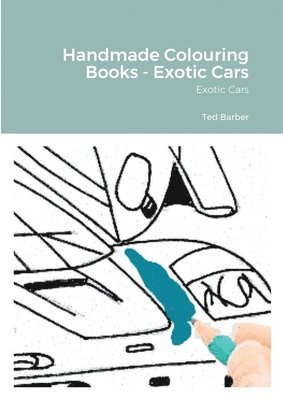 Handmade Colouring Books - Exotic Cars 1