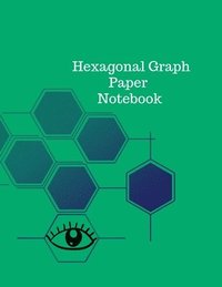 bokomslag Hexagonal Graph Paper Notebook