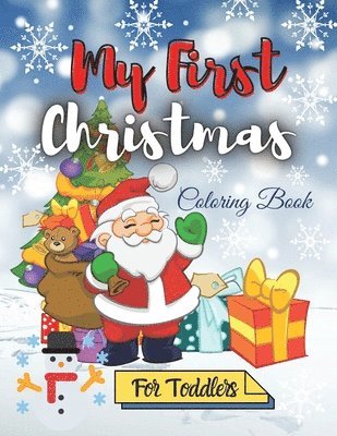 bokomslag My First Christmas Coloring Book for Toddlers