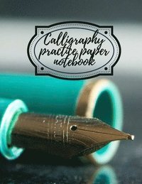 bokomslag Calligraphy practice paper notebook