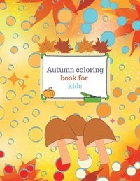 bokomslag Autumn coloring book for kids