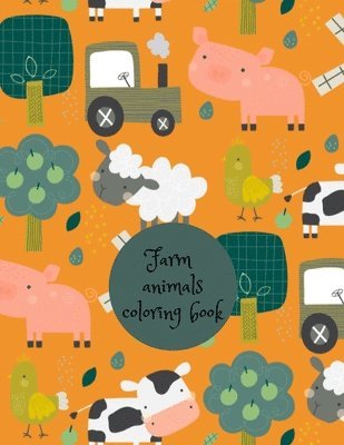 Farm animals coloring book 1