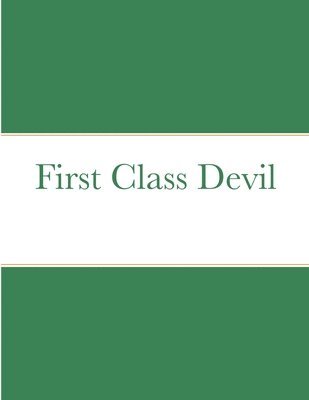 bokomslag First Class Devil