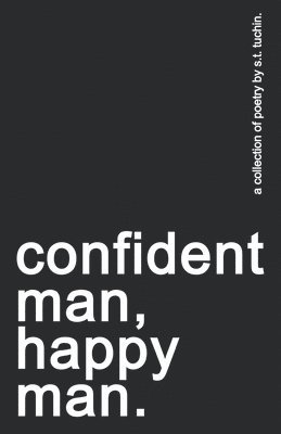 bokomslag confident man, happy man.