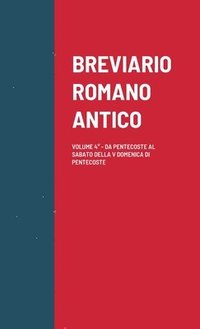 bokomslag Breviario Romano Antico