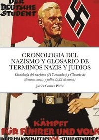 bokomslag Cronologia del Nazismo Y Glosario de Terminos Nazis Y Judios