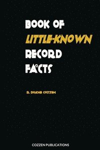 bokomslag Book of Little-Know Record Facts