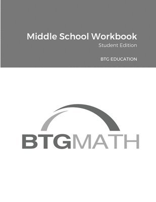 Btg Education, BTG Education - BTG Math Middle School Workbook, Häftad