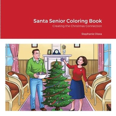 bokomslag Santa Senior Coloring Book