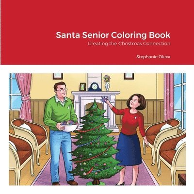 Santa Senior Coloring Book 1