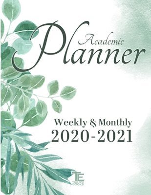 bokomslag 16-Month Academic Planner 2020 - 2021