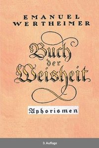 bokomslag Buch der Weisheit
