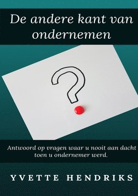 bokomslag De andere kant van ondernemen