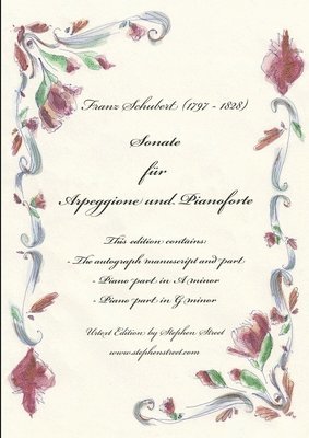 Sonate für Arpeggione und Pianoforte - Piano Part