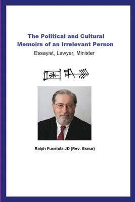 bokomslag Political and Cultural Memoirs of an Irrelevant Person