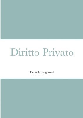 bokomslag Diritto Privato