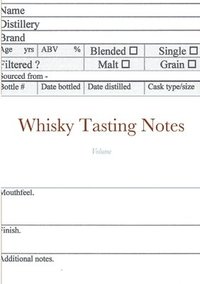 bokomslag Whisky Tasting Notes