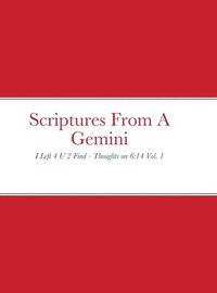 bokomslag Scriptures From A Gemini