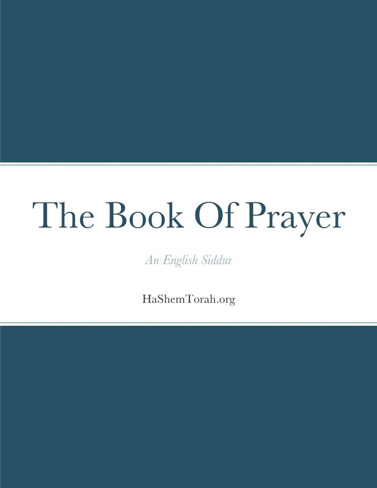 The Book Of Prayer 1
