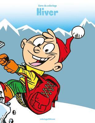 bokomslag Livre de coloriage Hiver 2